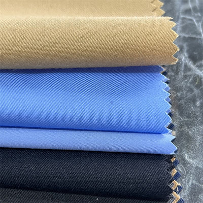 Polyester Cotton Four Way Stretch TC Spandex Fabric for Hospital Uniform Anti Chlorine