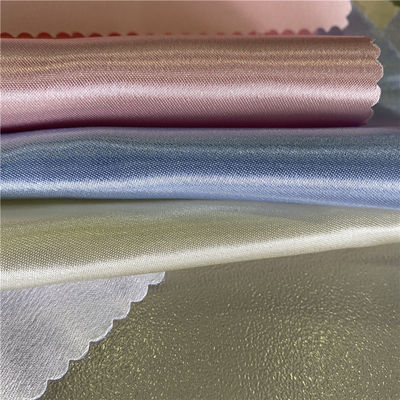 75D/36F Blackout Sustainable RPET Satin Fabric GRS Certified for Baby Blanket Clothes