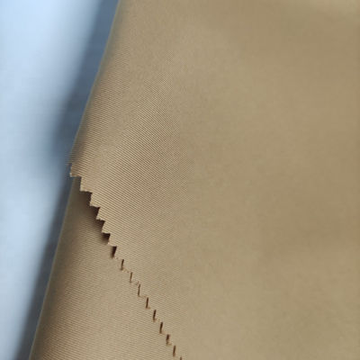 Waterproof 100% Polyester Fabric Solid Color Gabardine for Lining Clothes