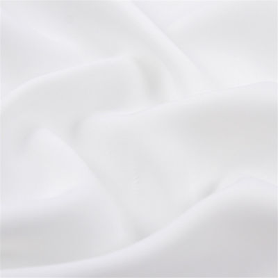 150-200GSM High Twisted 80D SPH Satin Crepe Anti Bacteria Silky Chiffon Dress Fabric