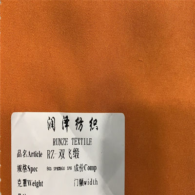 150-200GSM High Twisted 80D SPH Satin Crepe Anti Bacteria Silky Chiffon Dress Fabric